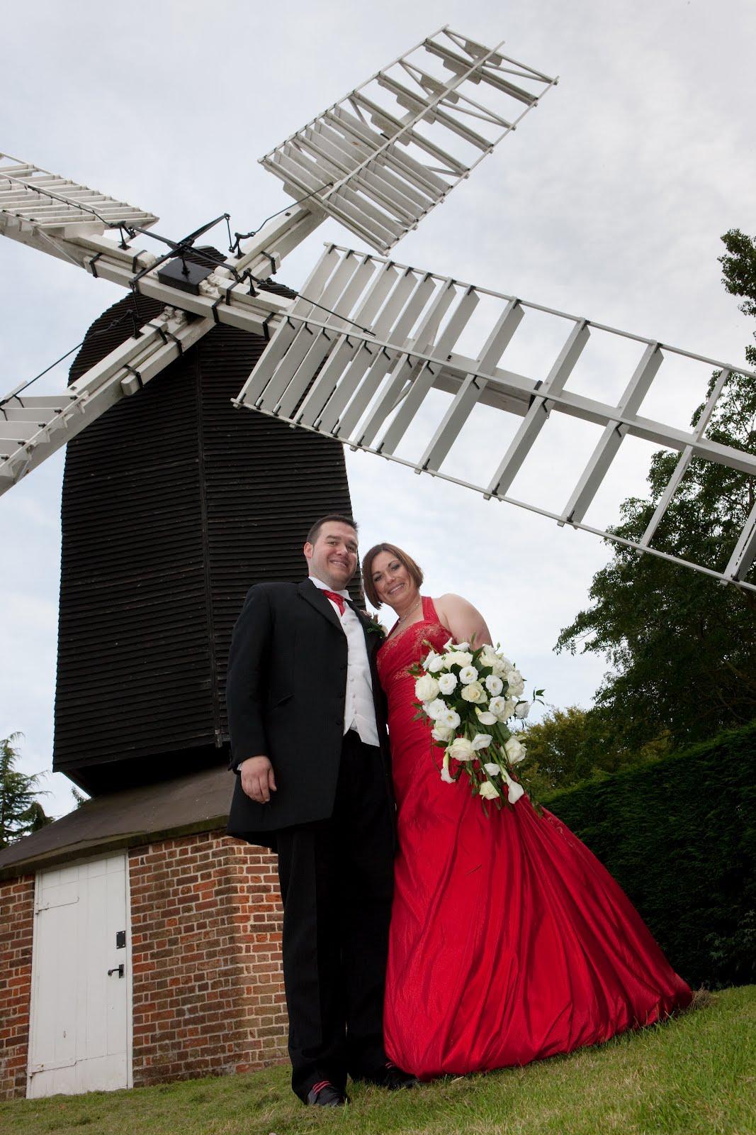 Cromer Windmill: Mandy Miller's Wedding Day  - Cromer Windmill Ardeley -  Hertfordshire Building Preservation Trust