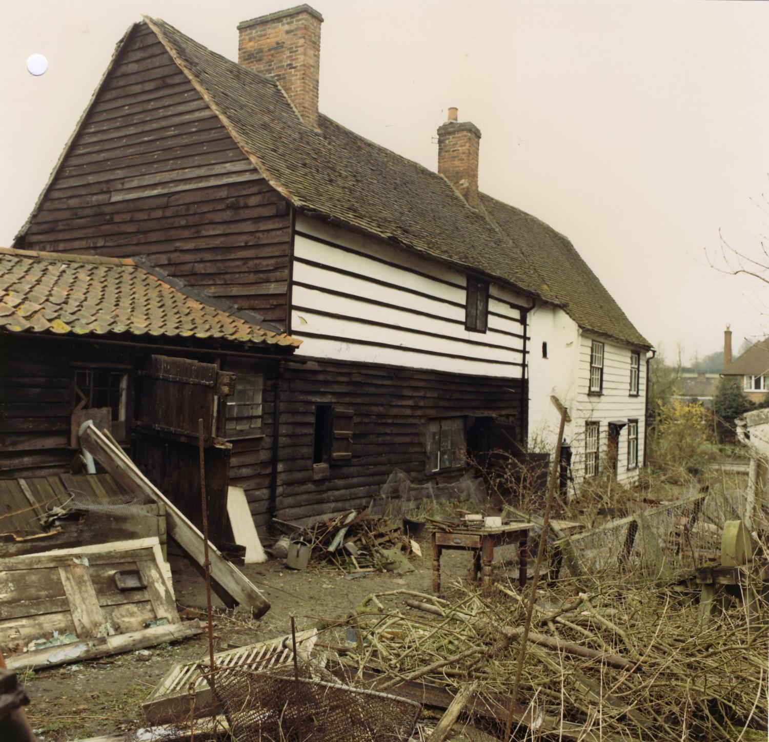 The Forge: 1988 before restoration  - Much Hadham Forge Museum -  Hertfordshire Building Preservation Trust