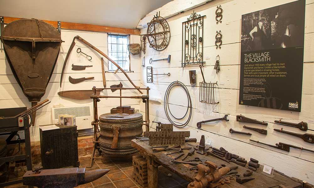 Much Hadham Forge Museum: permanent exhibition  - Much Hadham Forge Museum -  Hertfordshire Building Preservation Trust