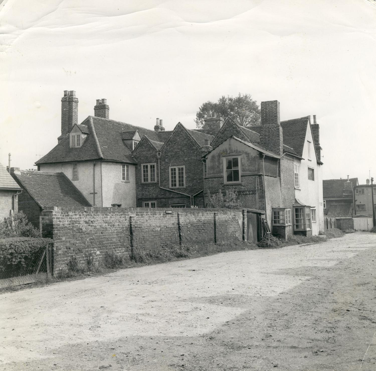 Place House rear view 1967  - Place House Ware -  Hertfordshire Building Preservation Trust
